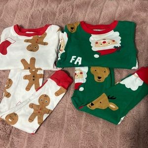 2 pair of baby pjs